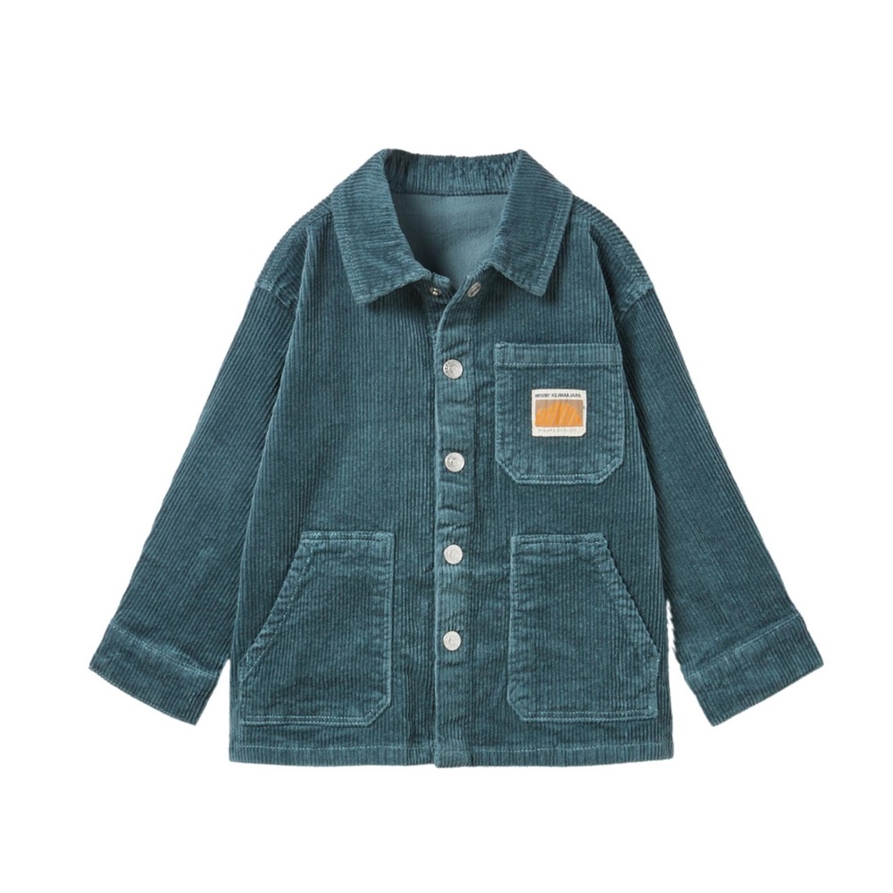 Zara Kids Blue Corduroy Jacket